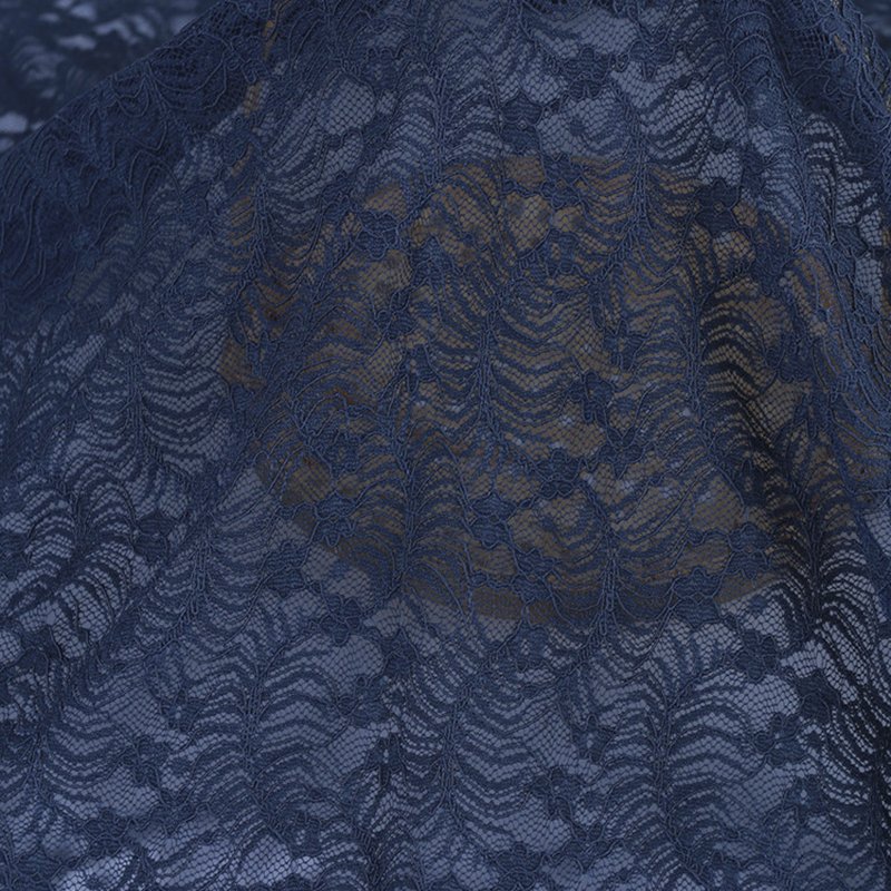 Cutwork Dyed Polyester Lace Fabric for Women's Wear Wholesale Supplier 11